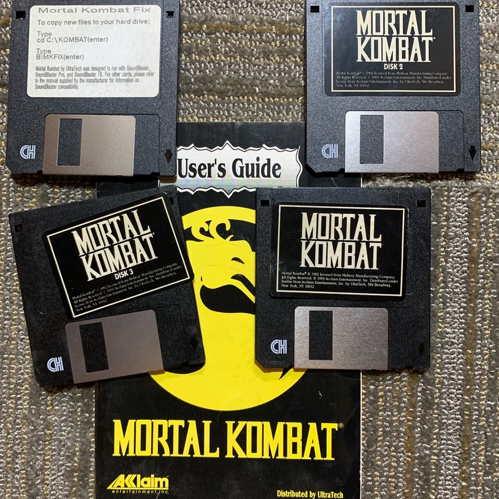 Mortal Kombat - multi Disks Set